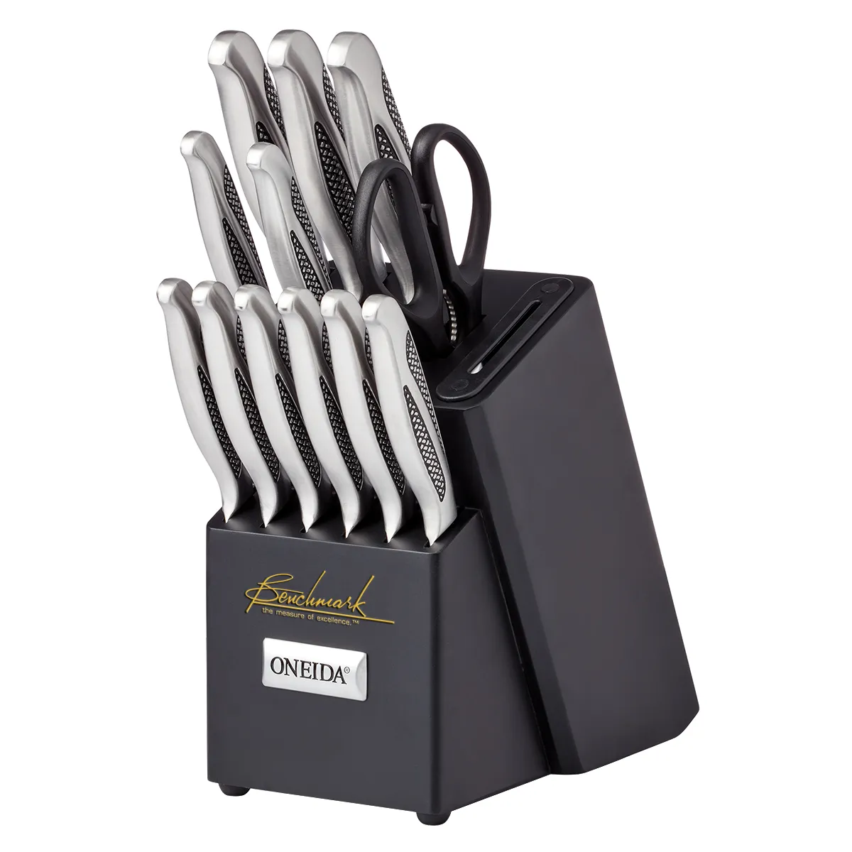 Oneida® 14 Piece Knife Set with Built-in Sharpener - product view 2
