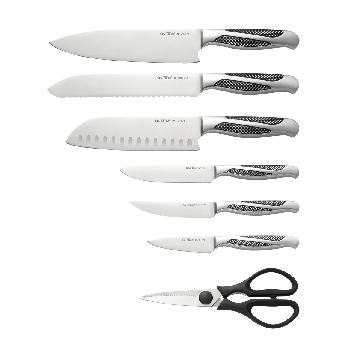 Oneida® 14 Piece Knife Set with Built-in Sharpener - product view 3