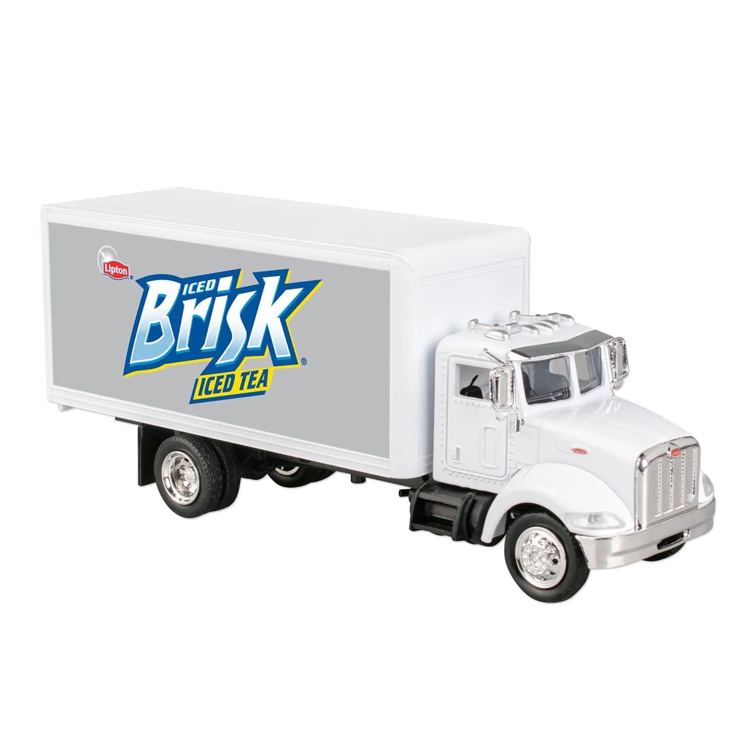 Peterbilt Model 335 Box Truck Die Cast - 1/43 Scale