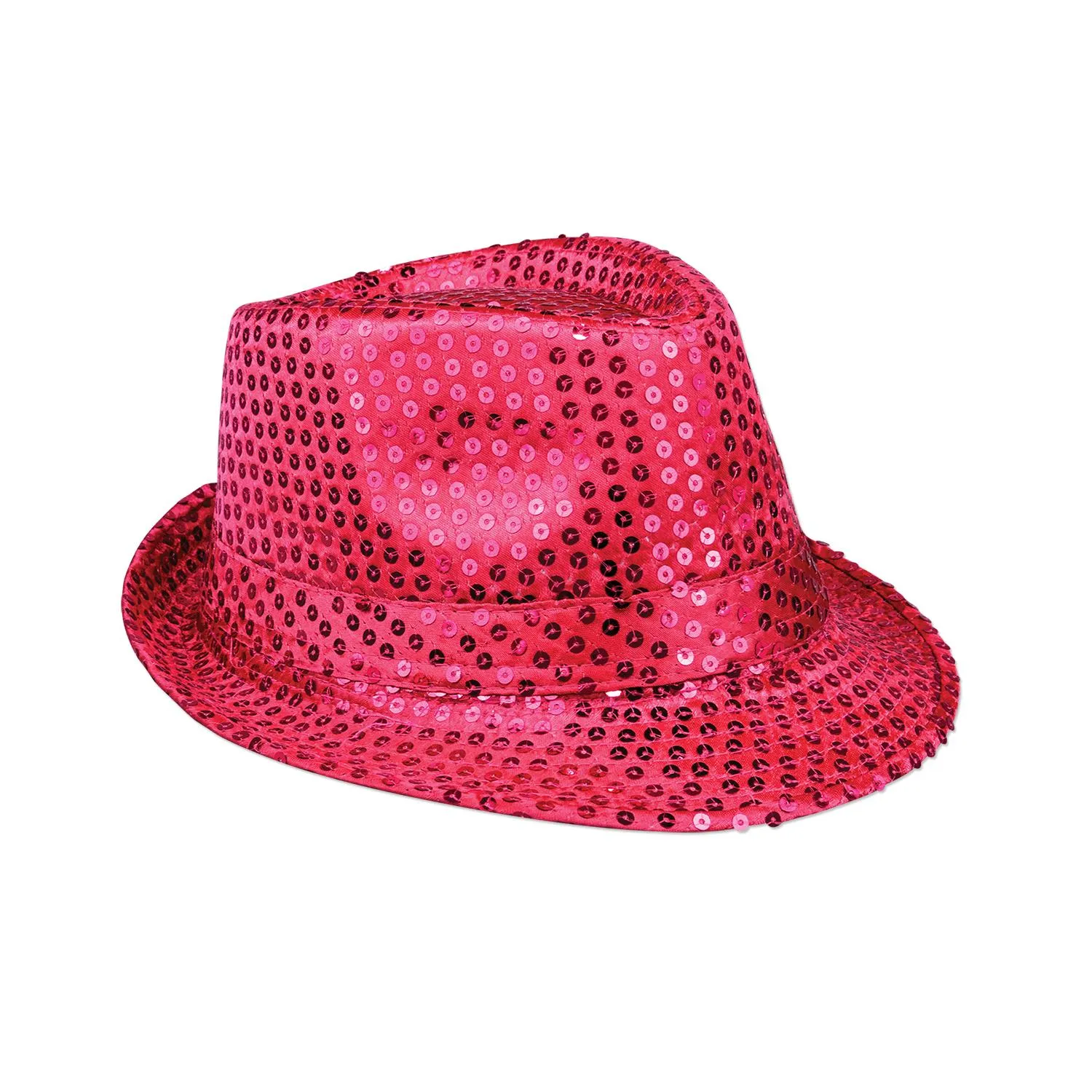 Pink Sequin Fedora - promotional product with custom logo