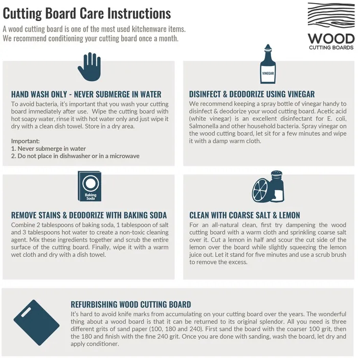 Niagara Cutlery™ Multi Wood Cutting Board 12” - product view 4