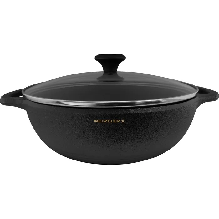 Old Mountain 3 Qt Braiser with Glass Lid - product view 4