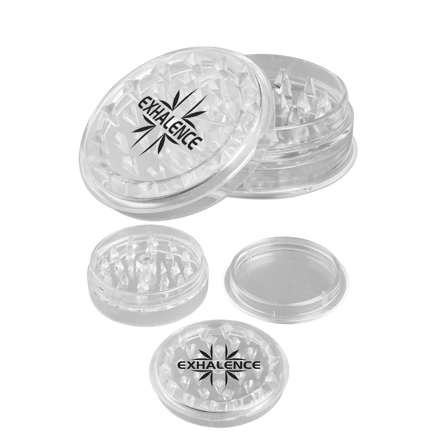 Herb Grinder Plastic Chamber Durable Teeth Design