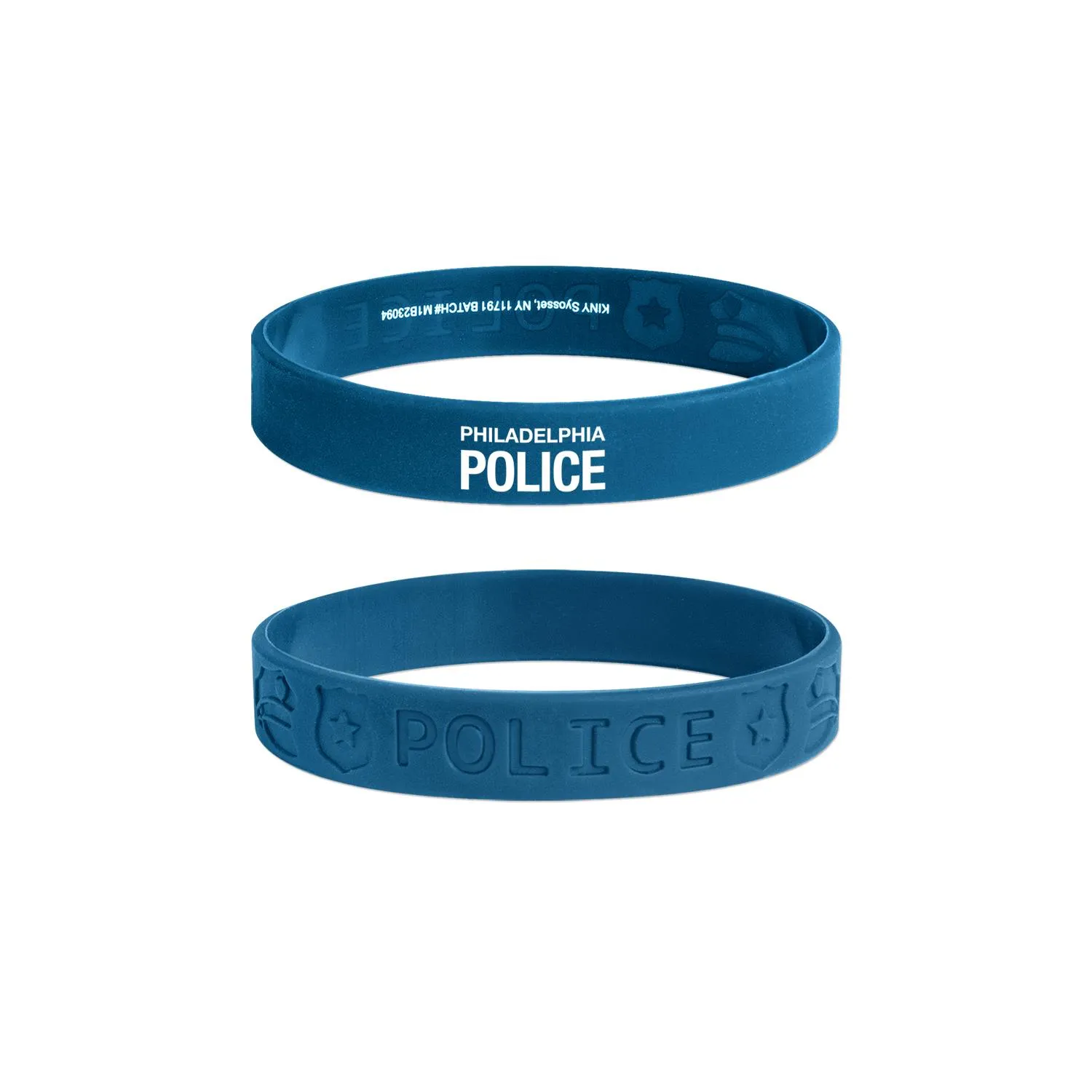 Police Safety Silicone Bracelet Awareness Events