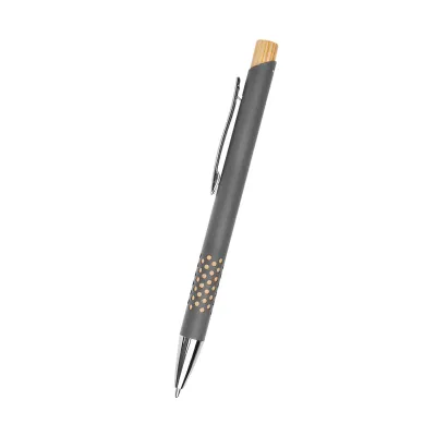 Asher Recycled Aluminum Pen with Grip Design - 5.5 in - product view 7