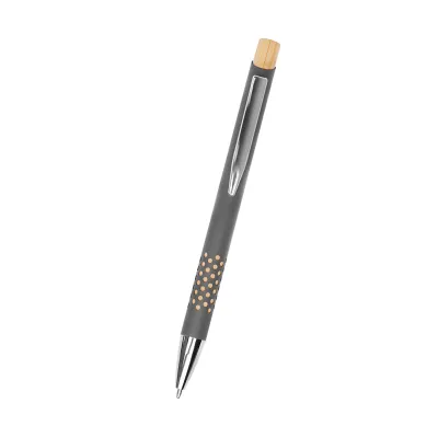 Asher Recycled Aluminum Pen with Grip Design - 5.5 in - product view 9