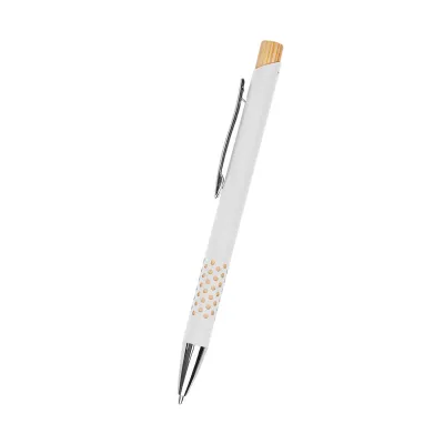 Asher Recycled Aluminum Pen with Grip Design - 5.5 in - product view 12