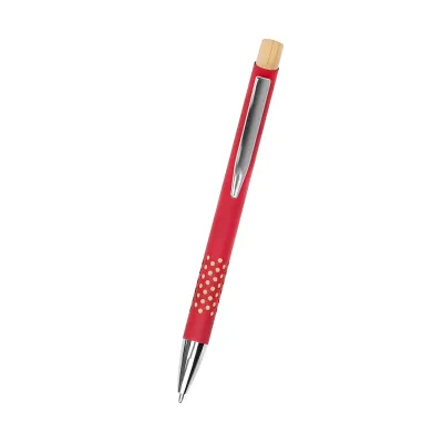 Asher Recycled Aluminum Pen with Grip Design - 5.5 in - product view 17