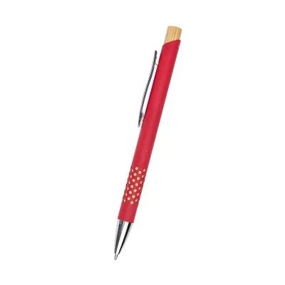 Asher Recycled Aluminum Pen with Grip Design - 5.5 in - product view 18
