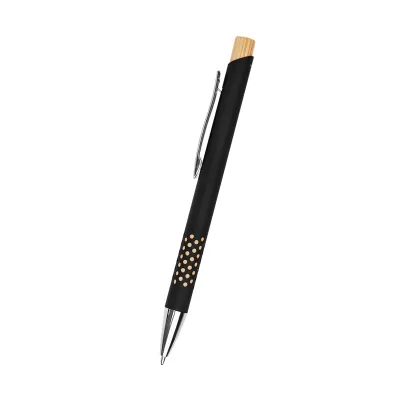 Asher Recycled Aluminum Pen with Grip Design - 5.5 in - product view 22
