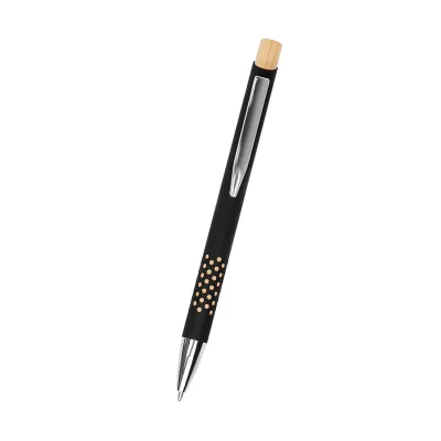 Asher Recycled Aluminum Pen with Grip Design - 5.5 in - product view 23