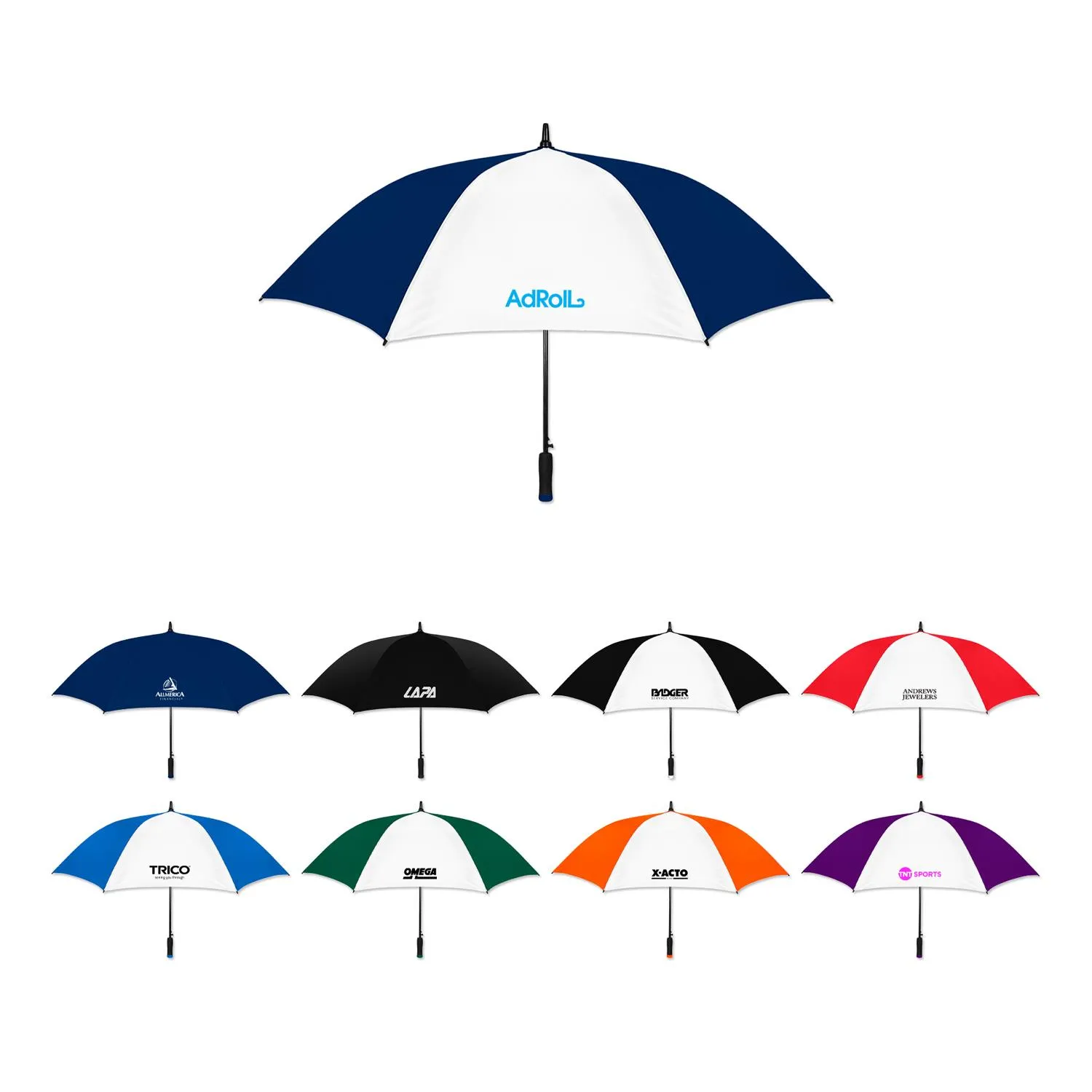 Golf Umbrella Auto-Open Foam Grip - 58 in Arc