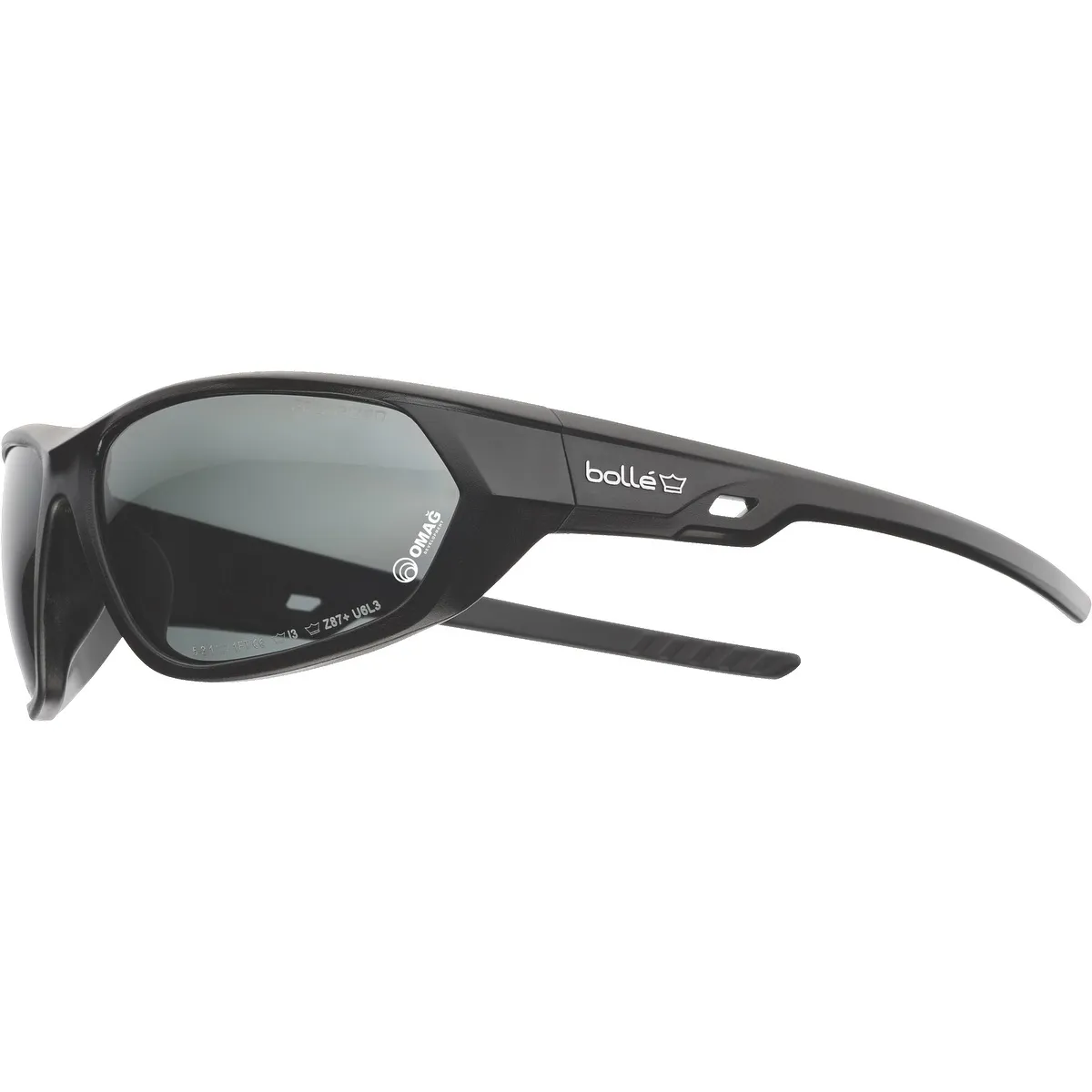 Komet Smoke Safety Glasses - product view 2