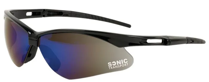 Bouton® Anser Blue Mirror Glasses