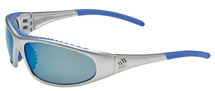 Bouton® Flashfire Blue Mirror Glasses