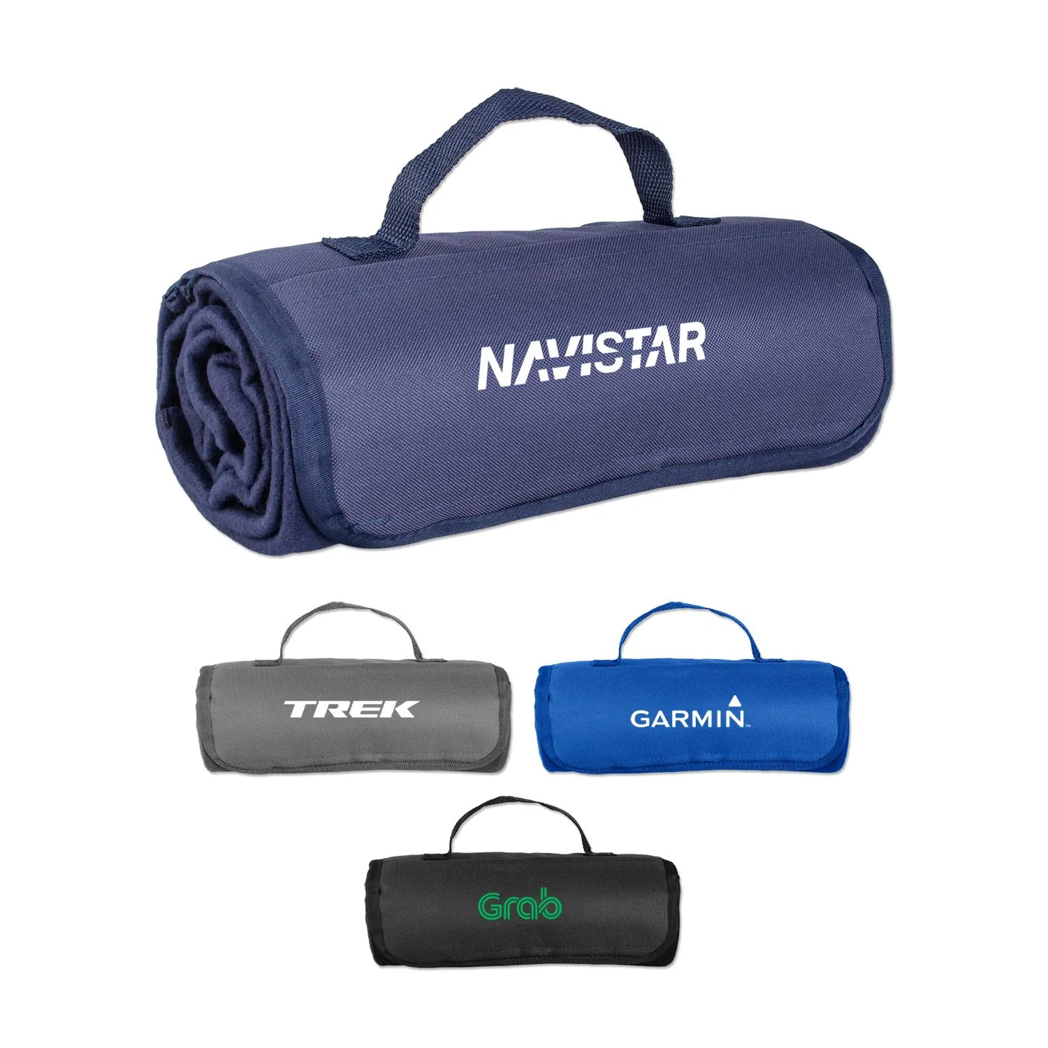 Fleece Blanket Roll Up Design Silicone Warmth