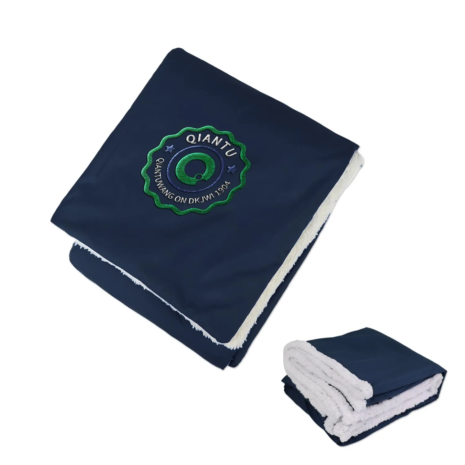 RPET Blanket Recycled Plastic Eco-Friendly Throw - product view 2