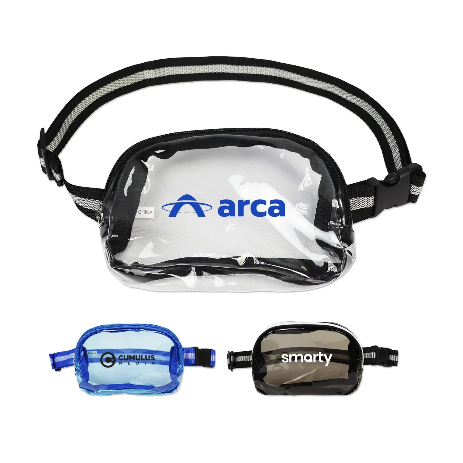 Clear Belt Bag TPU Stadium Approved Transparent Fanny Pack