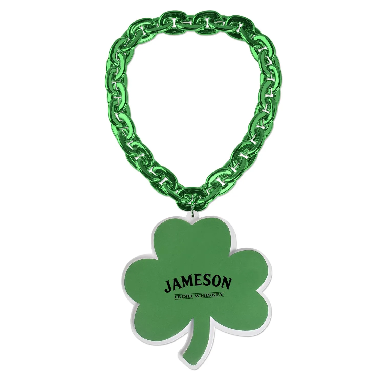Shamrock Medallion EVA with Chain St. Patrick's - 7.5 in