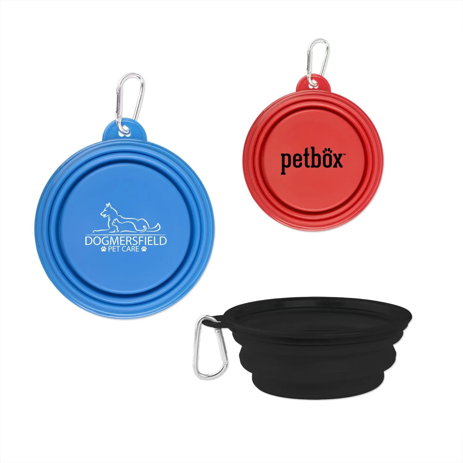 Silicone Pet Bowl Collapsible Travel Water - 12 oz