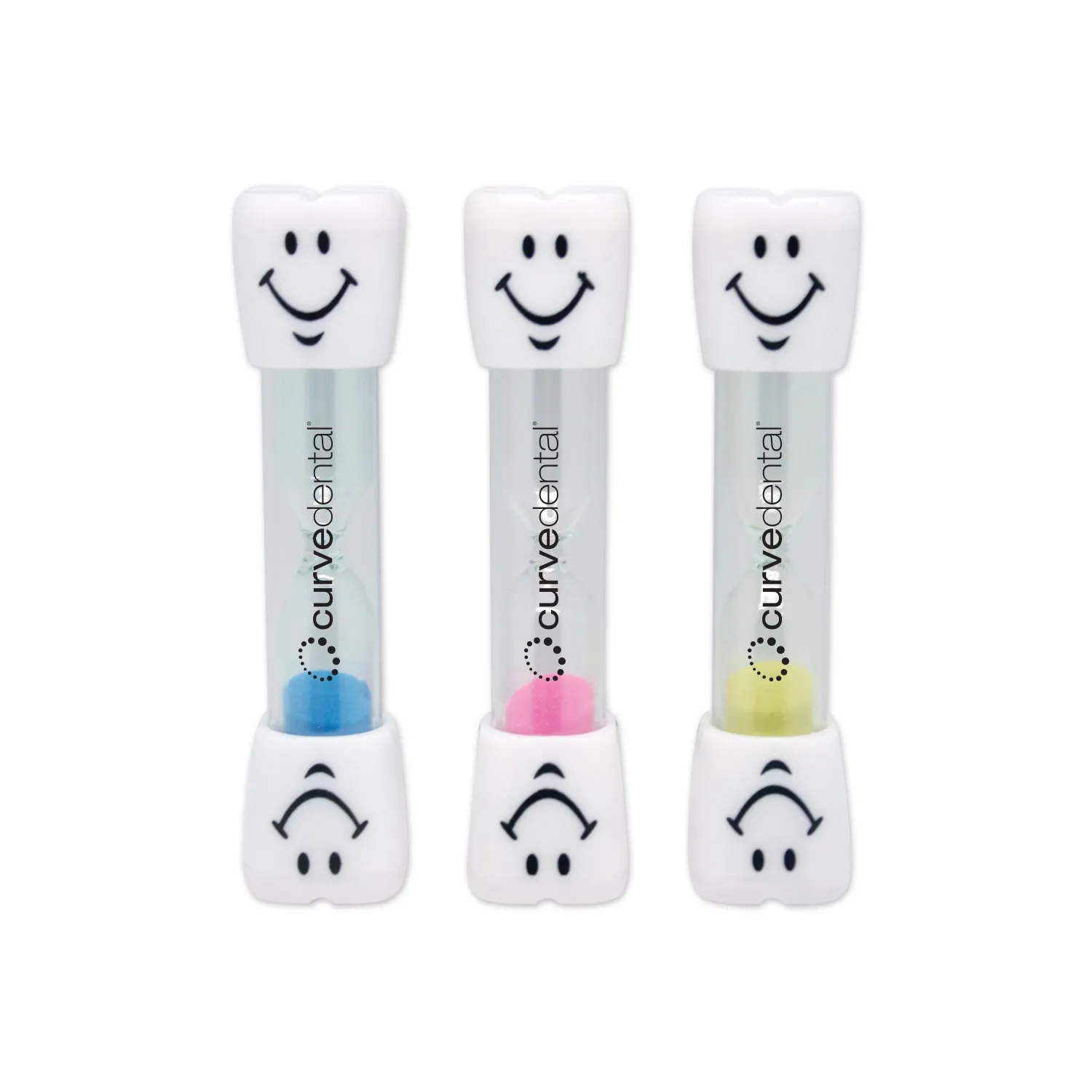 Sand Timer Smile Brushing Children 3 Minute Dental
