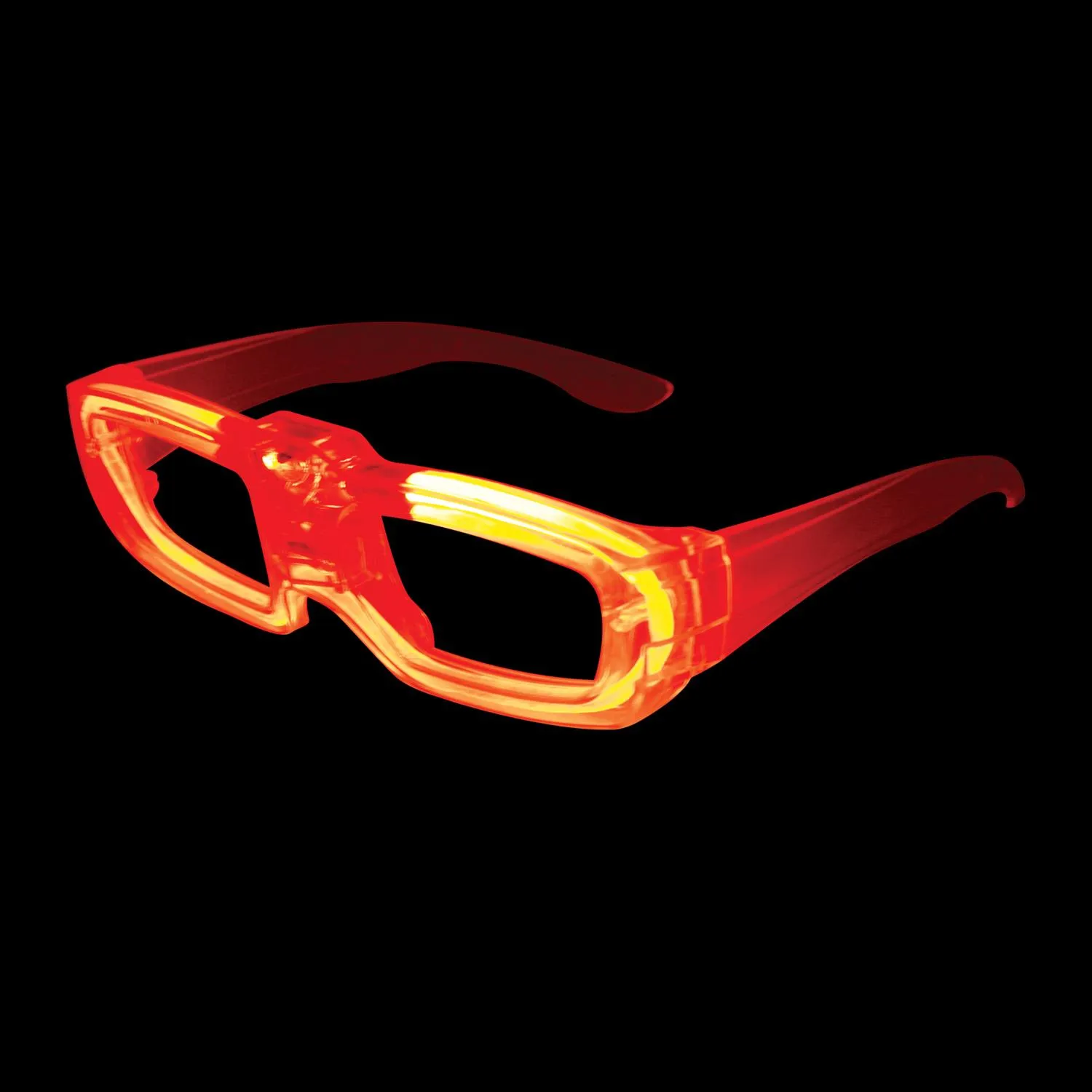 Sound Reactive EL Glasses Red Light Music Beat (Adult)
