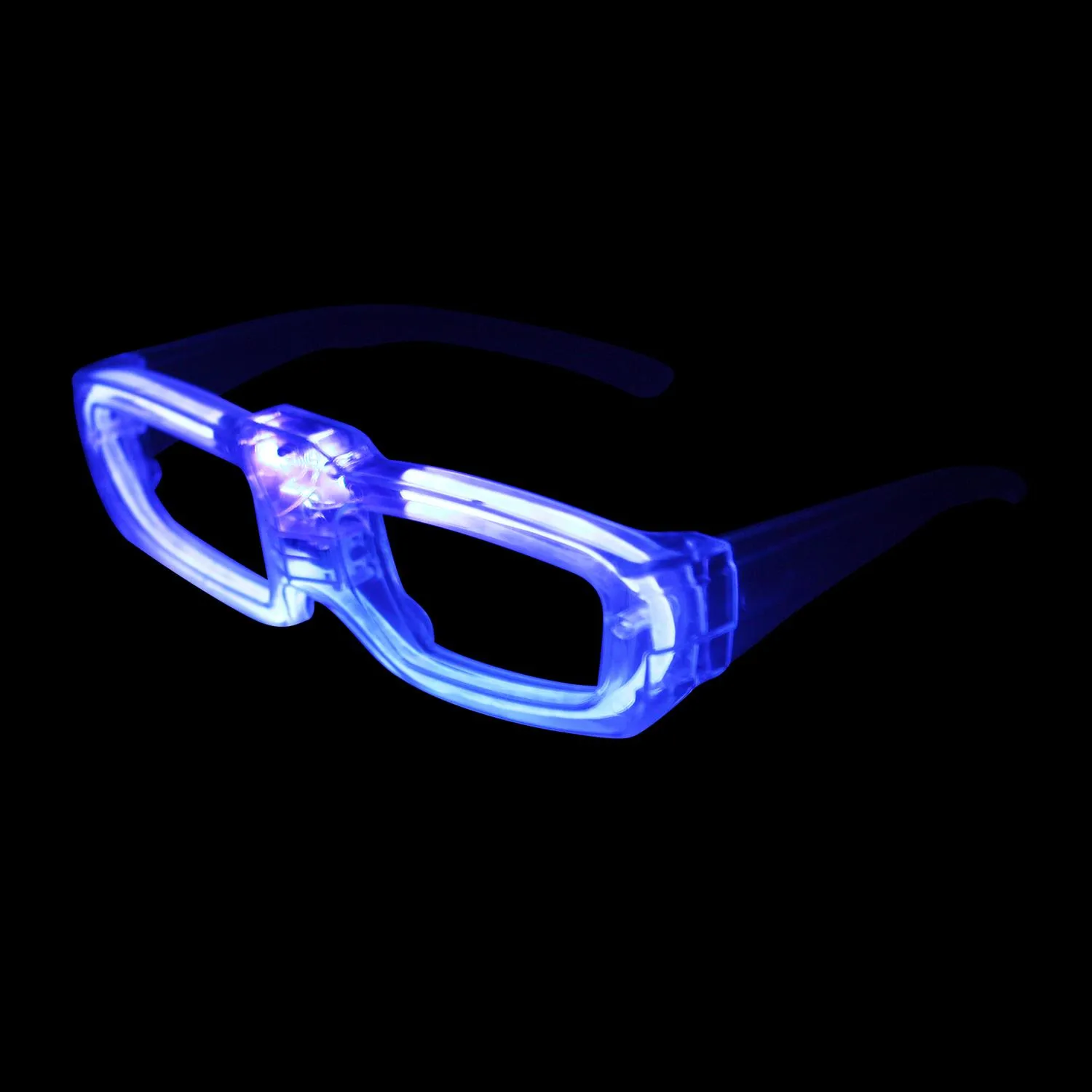 Sound Reactive EL Glasses Blue Light Music Beat (Adult)