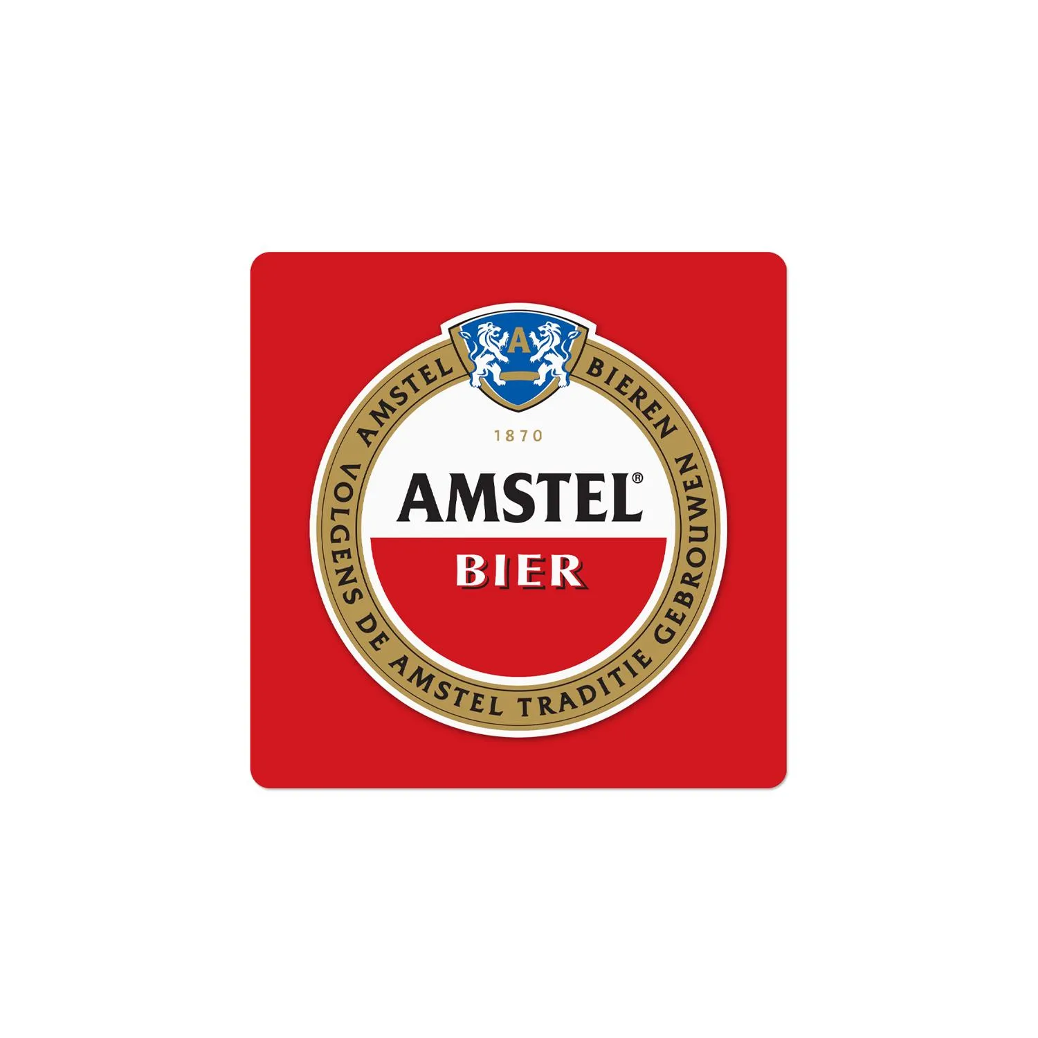 Paperboard Coaster Square Custom Print - 1/16 in Thick