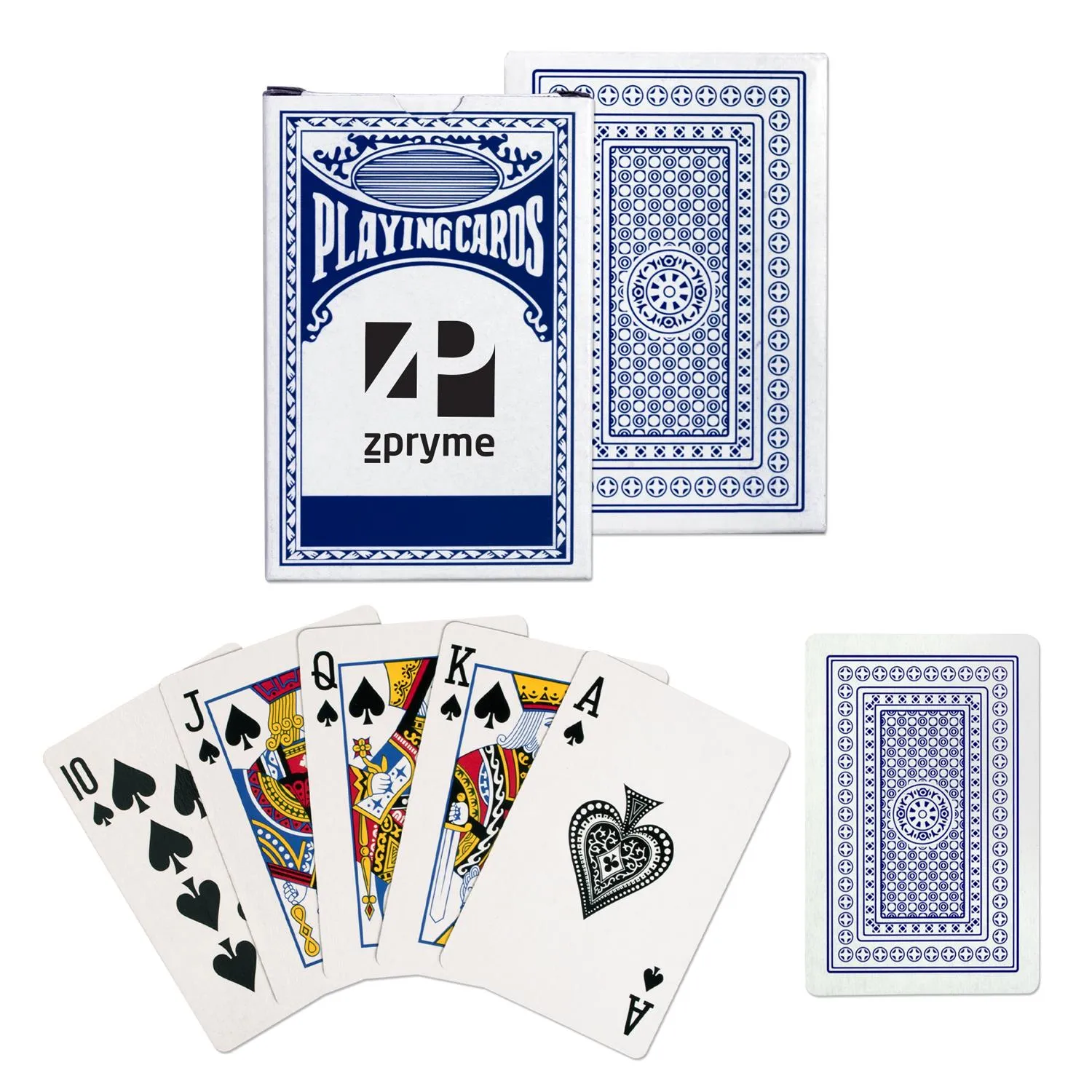 Playing Cards Standard Deck Paper Custom Imprint - product view 3