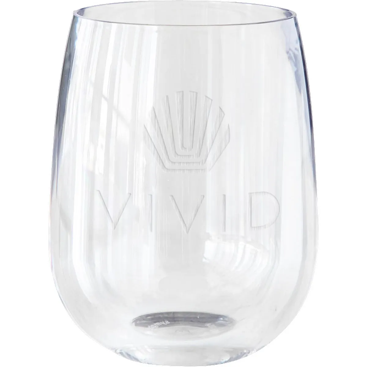 Symglass 12oz Clear Stemless Wine Glass