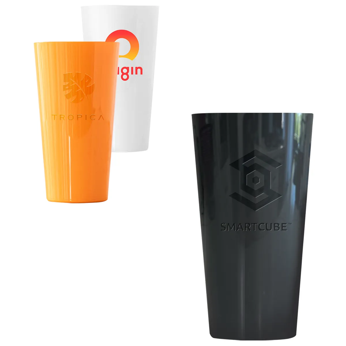 Symglass 16oz Colored Pint Glass - promotional product with custom logo