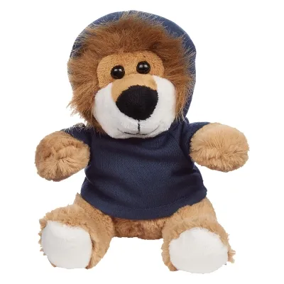 Plush Lion with Customizable Clothing - 6 in - product view 6