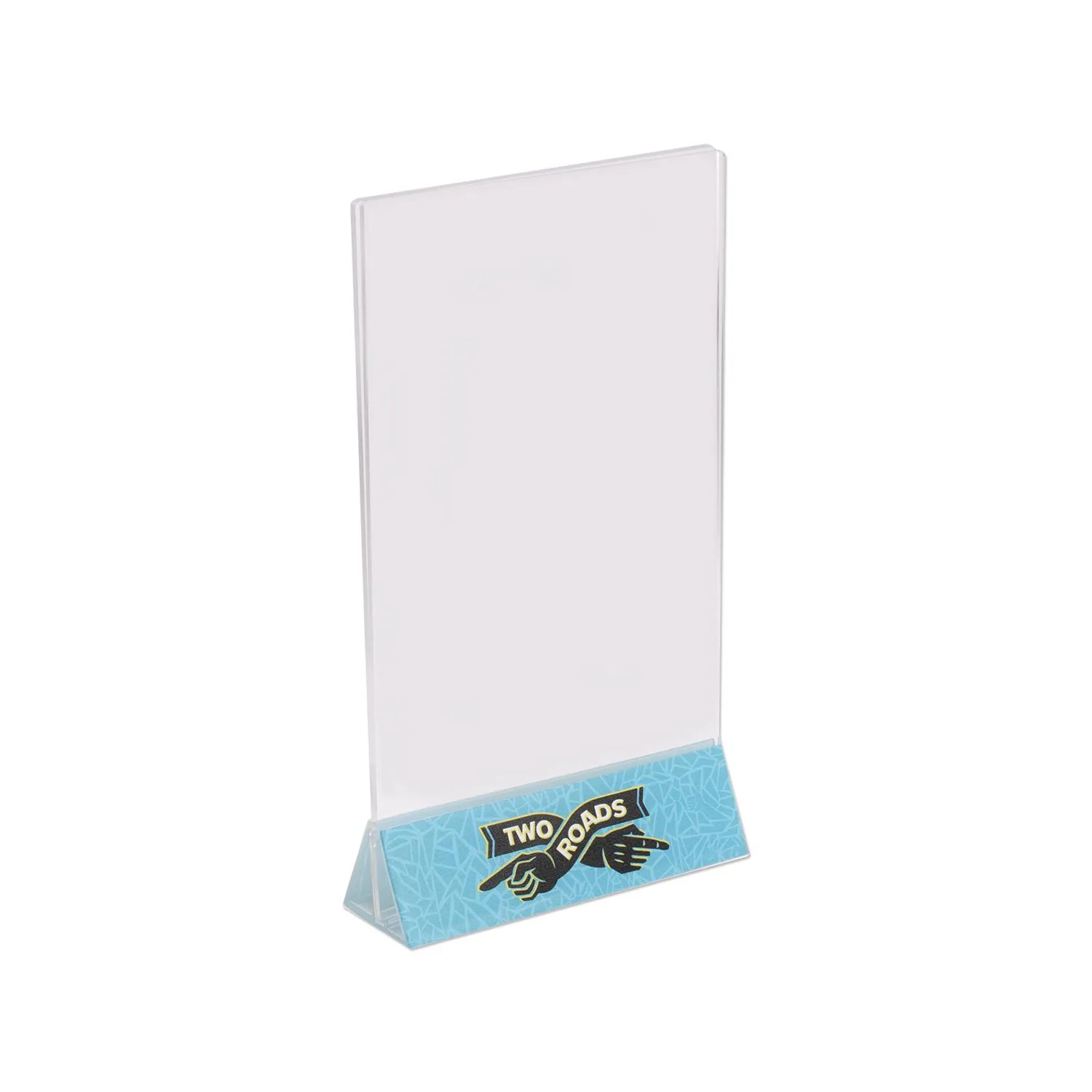 Table Display Stand Changeable Full Color - 8.5 x 11 in