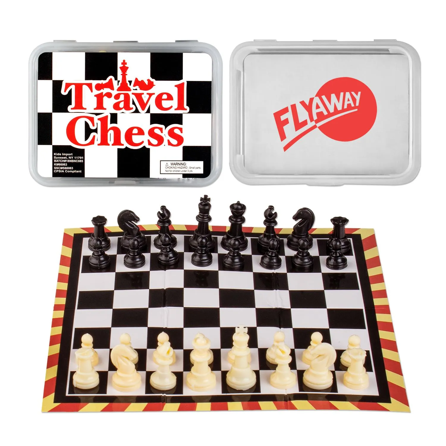 Travel Chess Game Set Portable Silicone Case