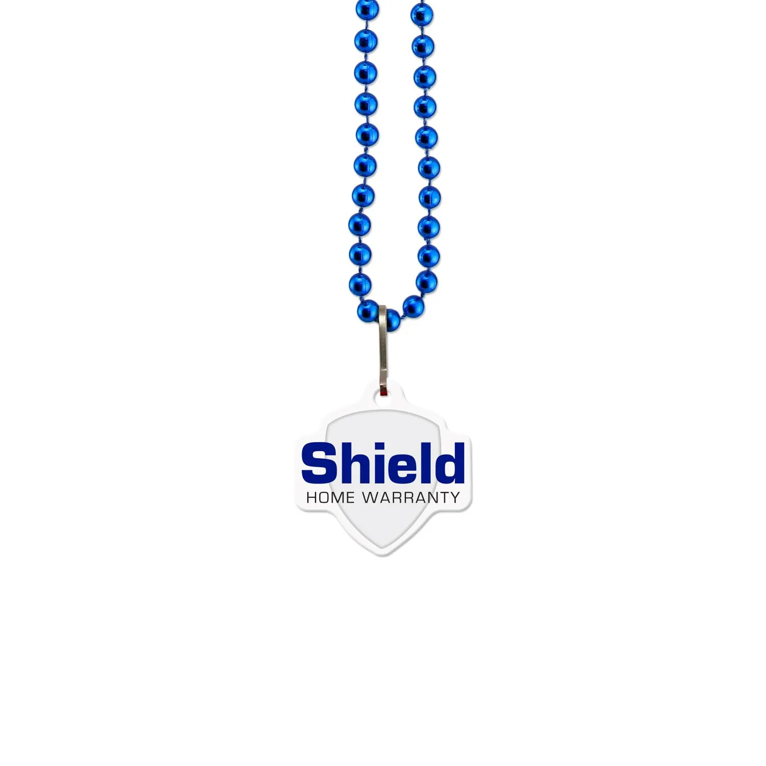 USA Made Custom 1/8" Vinyl Medallion Beads - promotional product with custom logo