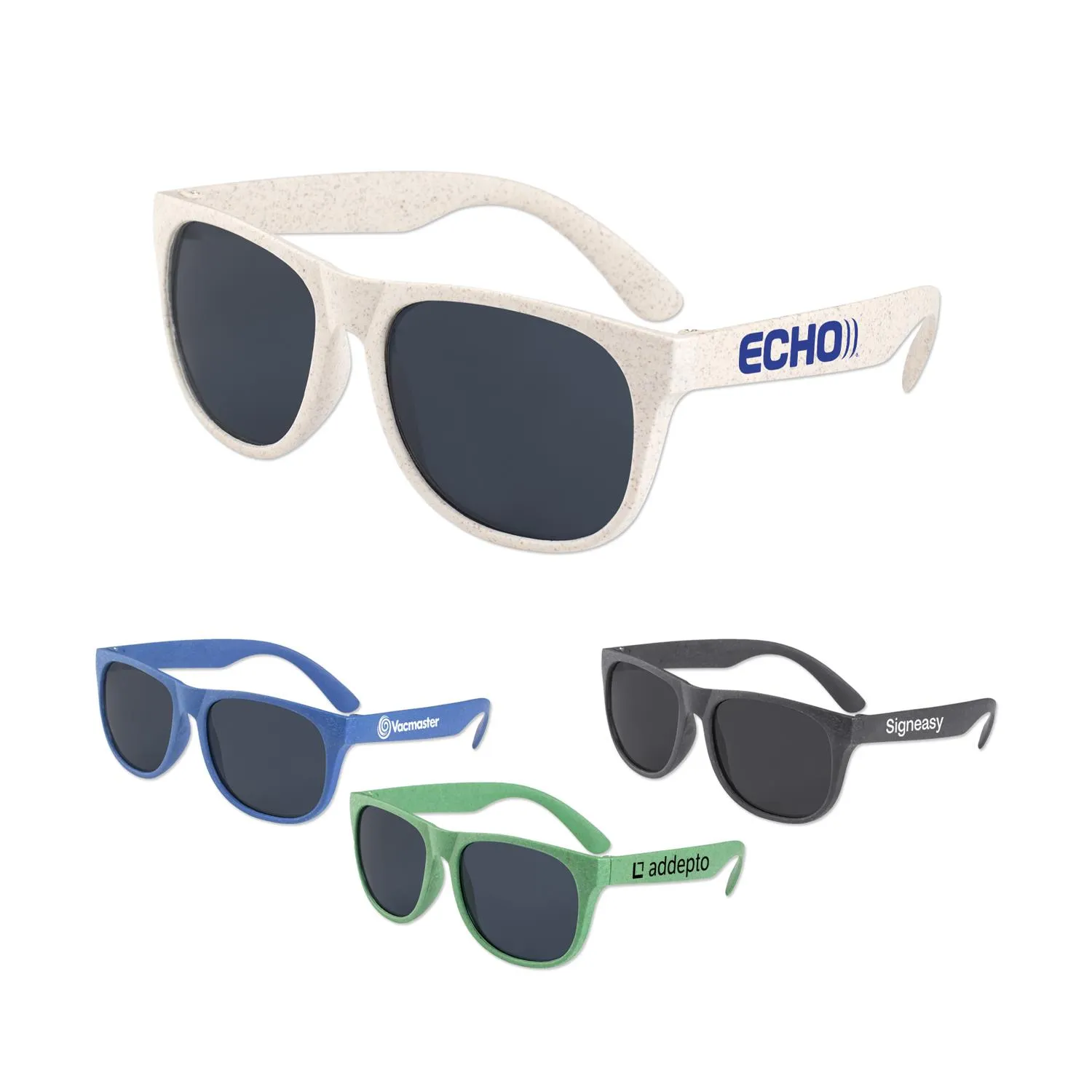 Sunglasses Wheat Straw Classic Style Renewable Fiber