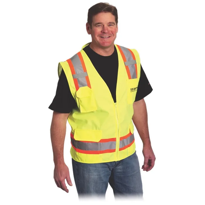 Two Tone 6 Pocket Surveyors Vest