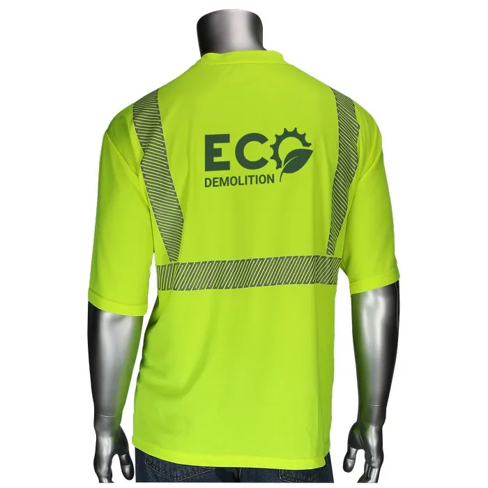 Class 2 Short Sleeve Black Bottom Front T-Shirt - product view 3