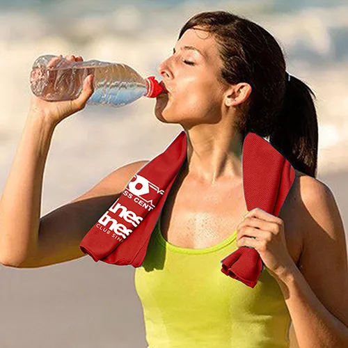 Rainer Recycled RPET Cooling Towel - product view 19