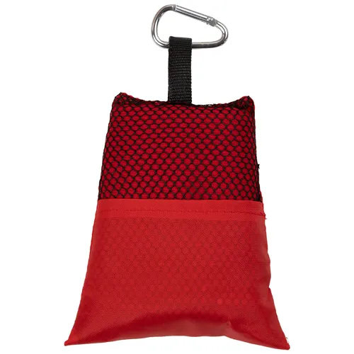 Cool-n-Go Full Size Cooling Towel in Carabiner Pouch - product view 8