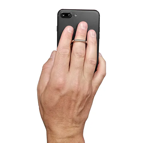 THE TWISTER Cell Phone Metal Ring Holder and Stand - product view 4