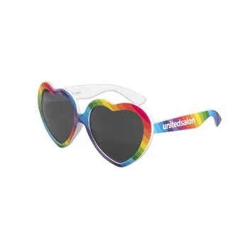 Sunglasses Heart Shaped Pride UV400 Protection (Adult)