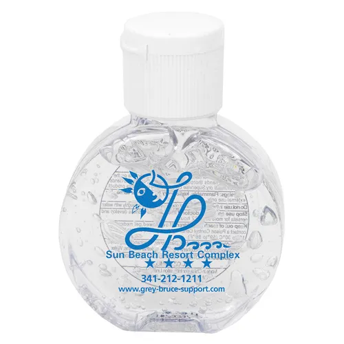 CIRPAL 1 oz Compact Hand Sanitizer Antibacterial Gel in Round Flip-Top Squeeze Bottle - product view 6