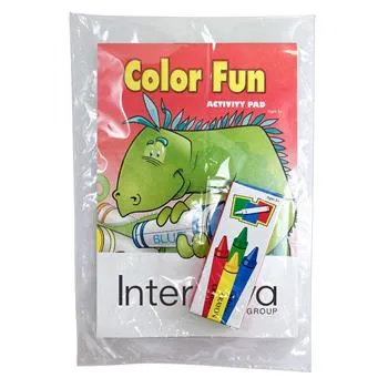 Activity Pad Coloring with Crayons FSC Certified - 5 1/4 x 7 3/4 in