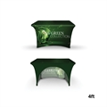 Table Cover RPET Stretch Open Back 4 Foot - 48 x 30 in