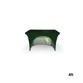 DisplaySplash 4' RPET Stretch Open Back Table Cover - product view 3