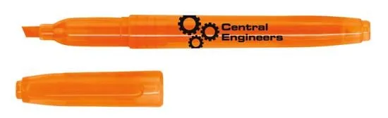 Highlighter Recycled PP Vibrant Ink Color Coding - 5.3 in