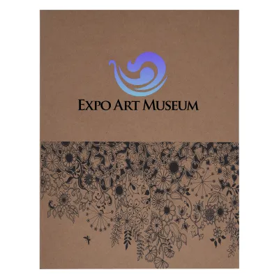 Adult Coloring Book Art of Relaxing Mandala - 8.5 x 11 in - product view 1