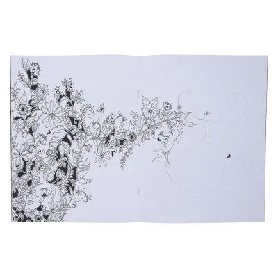 Adult Coloring Book Art of Relaxing Mandala - 8.5 x 11 in - product view 5