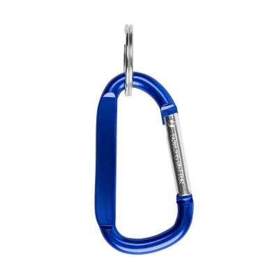Carabiner Keychain 6mm Split Ring Attachment - 2.375 in - product view 2